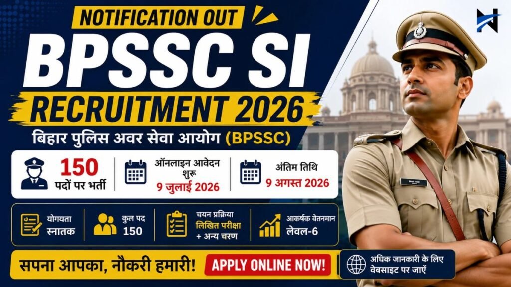 bpssc-si-recruitment-2026